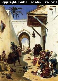 unknow artist Arab or Arabic people and life. Orientalism oil paintings 149